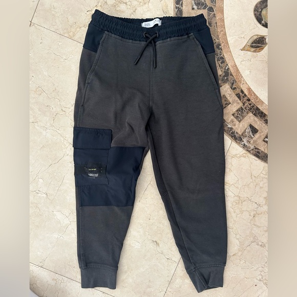 Zara Other - Boys Zara Black and Gray Jogger Pants